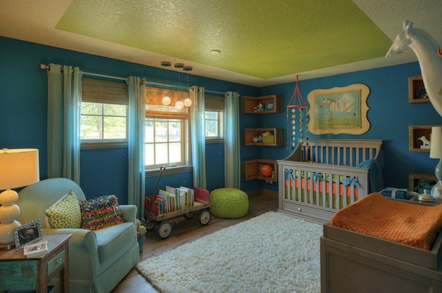 10 Adorable Baby Nursery Color Schemes For Your Baby’s Room ➤ Discover the season's newest designs and inspirations for your kids. Visit us at kidsbedroomideas.eu #KidsBedroomIdeas #KidsBedrooms #KidsBedroomDesigns @KidsBedroomBlog