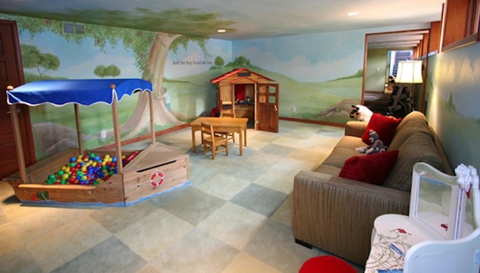25 Cheerful Kids Playroom Design Ideas Your Kids Will Love ➤ Discover the season's newest designs and inspirations for your kids. Visit us at kidsbedroomideas.eu #KidsBedroomIdeas #KidsBedrooms #KidsBedroomDesigns @KidsBedroomBlog