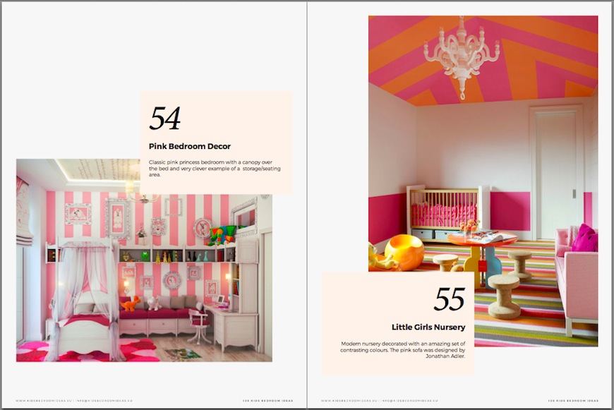 Free Ebook: Get Inspired With These 100 Kids Bedroom Ideas ➤ Discover the season's newest designs and inspirations for your kids. Visit us at kidsbedroomideas.eu #KidsBedroomIdeas #KidsBedrooms #KidsBedroomDesigns @KidsBedroomBlog
