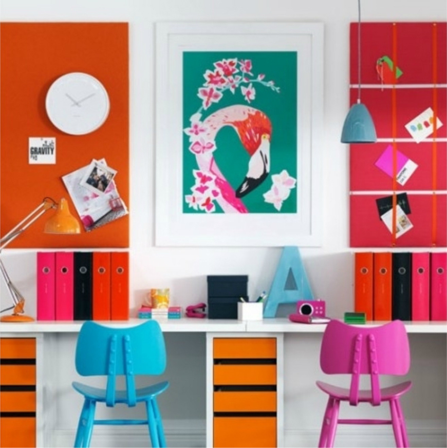 The Most Perfect Studying Areas For Kids Rooms ➤ Discover the season's newest designs and inspirations for your kids. Visit us at kidsbedroomideas.eu #KidsBedroomIdeas #KidsBedrooms #KidsBedroomDesigns @KidsBedroomBlog