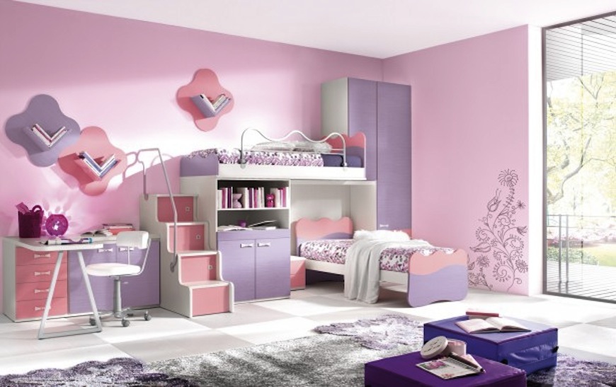 50 Super Fun And Multicolored Kids Bedroom Ideas to Inspire You Today ➤ Discover the season's newest designs and inspirations for your kids. Visit us at www.kidsbedroomideas.eu #KidsBedroomIdeas #KidsBedrooms #KidsBedroomDesigns @KidsBedroomBlog