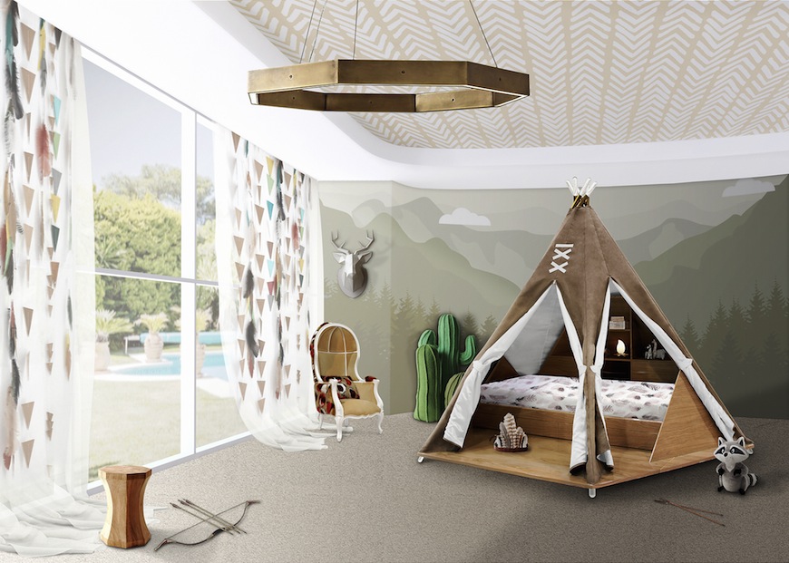 Coolest Teepee Kids Bedroom Ideas For Your Children's Favorite Spot ➤ Discover the season's newest designs and inspirations for your kids. Visit us at www.kidsbedroomideas.eu #KidsBedroomIdeas #KidsBedrooms #KidsBedroomDesigns @KidsBedroomBlog