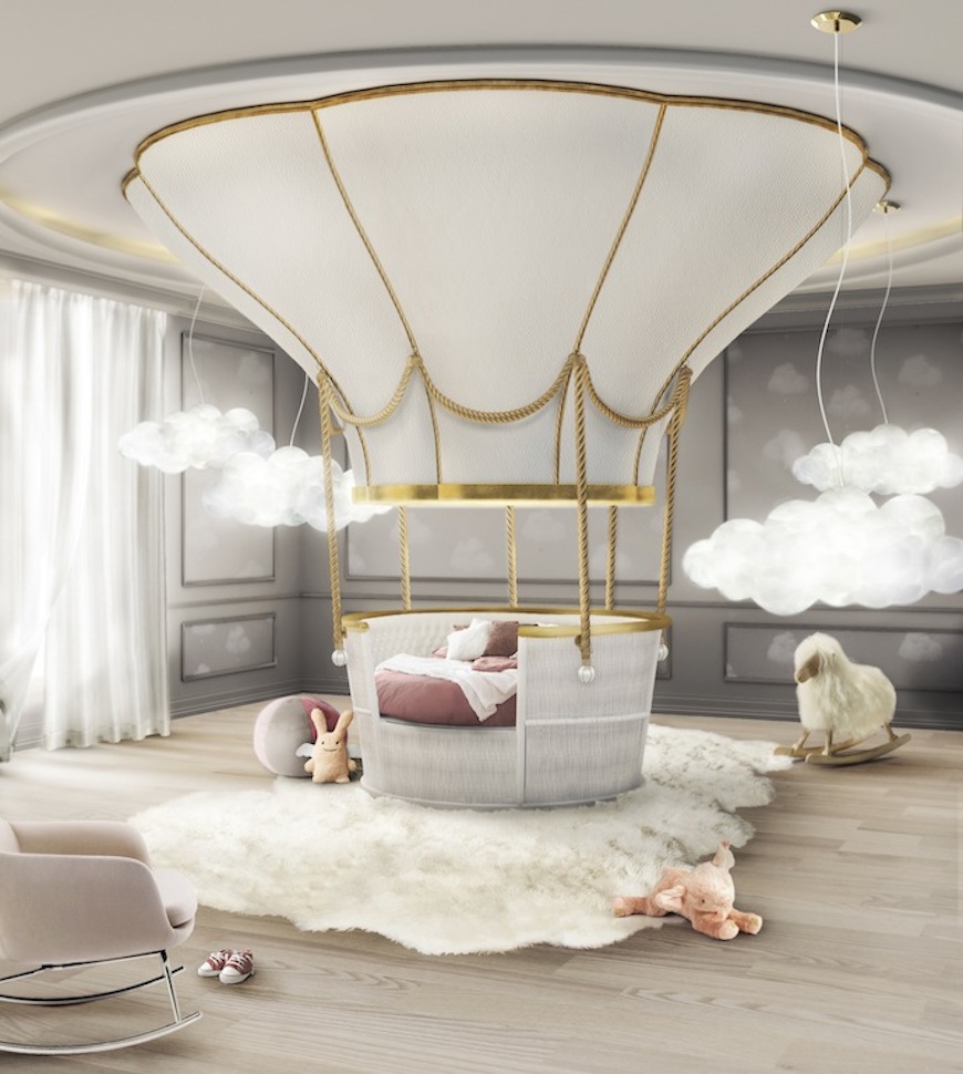 Kids Bedroom Furniture: Fantasy Air Balloon by Circu ➤ Discover the season's newest designs and inspirations for your kids. Visit us at www.kidsbedroomideas.eu #KidsBedroomIdeas #KidsBedrooms #KidsBedroomDesigns @KidsBedroomBlog