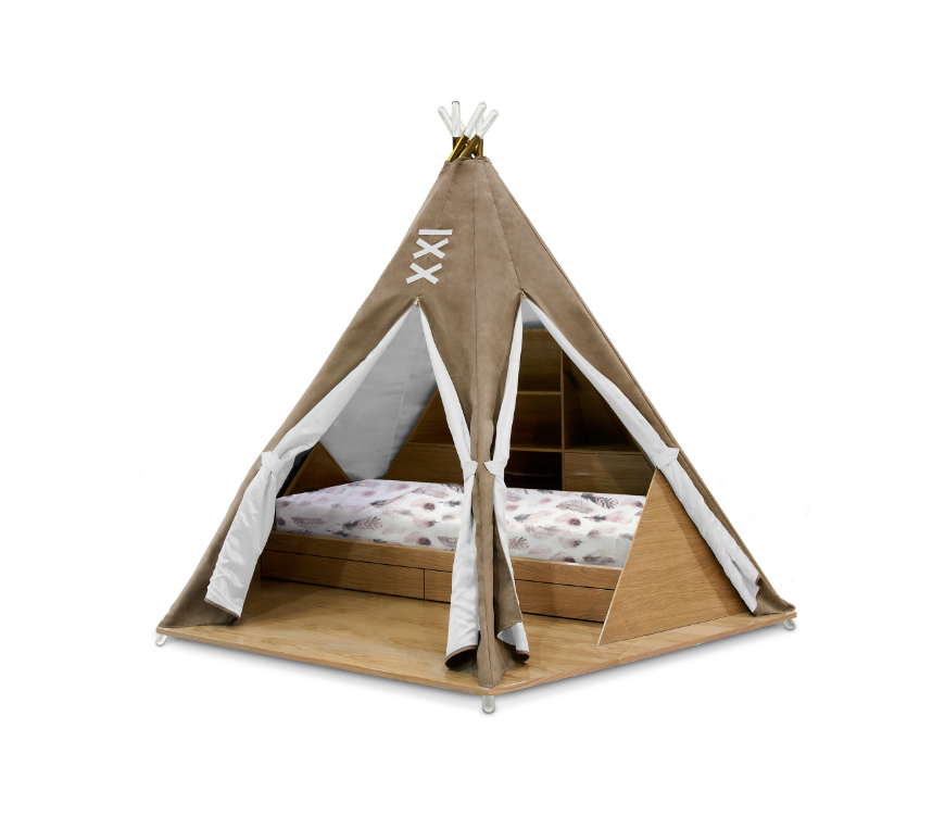 Teepee Style Room Décor Children Will Love ➤ Discover the season's newest designs and inspirations for your kids. Visit us at www.kidsbedroomideas.eu #KidsBedroomIdeas #KidsBedrooms #KidsBedroomDesigns @KidsBedroomBlog