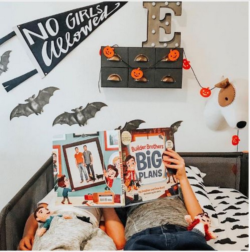 Spooky Cool Halloween Decor for Kids Rooms