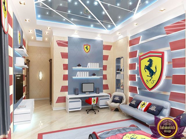 An Amazing Ferrari Boys Bedroom By Antonovich Design