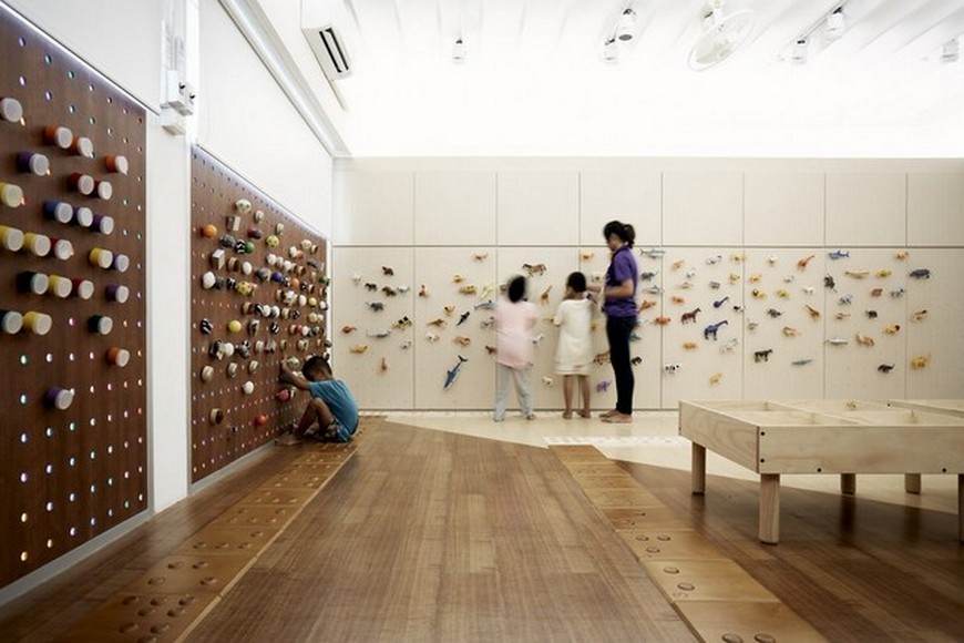 Kids Interior Design - A Tactile Classroom by Creative Crews